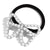 Fashion Bowknot Stainless Steel Electroplating Hair Ties