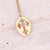 Women Eye Metal Geometric Cross Stainless Steel Zircon Inlay Pendants