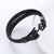 Retro Men Vintage Metal Leather Electroplating String Bracelets