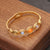 Retro Vintage Stainless Steel Electroplating Bangles