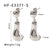 IG Style Bubble Balloon Music Note Droplet Geometric Stainless Steel Electroplating Earrings