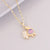 Women Minimalist Chinese Zodiac Metal Pendants