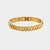 Minimalist Unisex Stripe Geometric Stainless Steel 18K Gold Plated Bracelets