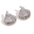 Fashion Shell Geometric Stainless Steel Electroplating Stud Earrings