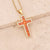 Women Cross Copper Electroplating Pendants