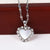 Moderate Luxury Heart Copper Necklaces