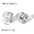 IG Style Square Irregular Heart Heart Geometric Stainless Steel Electroplating Earrings