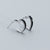 925 Sterling Silver Fashion Women Heart Heart Silver Earrings