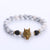 Men Totem Diamond Candy Flower Alloy Bracelets