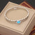 Expressive Eye Stainless Steel Electroplating Bangles