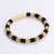 Cute & Edgy Men Irregular Rhombus Titanium Steel Electroplating Bracelets