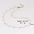 Minimalist Asymmetrical Chain Stainless Steel Electroplating Necklaces