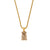 Fashion Stripe Geometric Stainless Steel 18K Gold Plated Necklaces