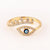 Fashion Women Eye Copper Electroplating Rings