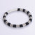 Cute & Edgy Men Irregular Rhombus Titanium Steel Electroplating Bracelets