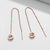 Geometric Titanium Steel Stud Earrings