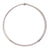 Minimalist Circle Geometric Stainless Steel Electroplating Necklaces