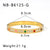 IG Style Pentagram Heart Tennis / Diamond Line Stainless Steel Electroplating Bangles