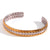 Minimalist Circle Stainless Steel 18K Gold Plated Bangles