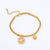 Cute Smile Stainless Steel Electroplating Bracelets