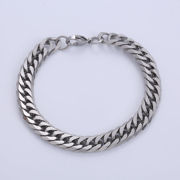 Men Geometric Metal Geometric Titanium Steel Bracelets