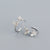 925 Sterling Silver Moderate Luxury Butterfly Chinese Zodiac Animal Silver Diamond Inlay Stud Earrings