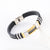 Fashion Unisex Round Geometric Stainless Steel Bracelets