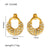 IG Style Irregular Tennis / Diamond Line Crown Bowknot Crown Geometric U-Shape Stainless Steel Electroplating Earrings