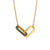 Fashion Circle Geometric Stainless Steel 18K Gold Plated Necklaces