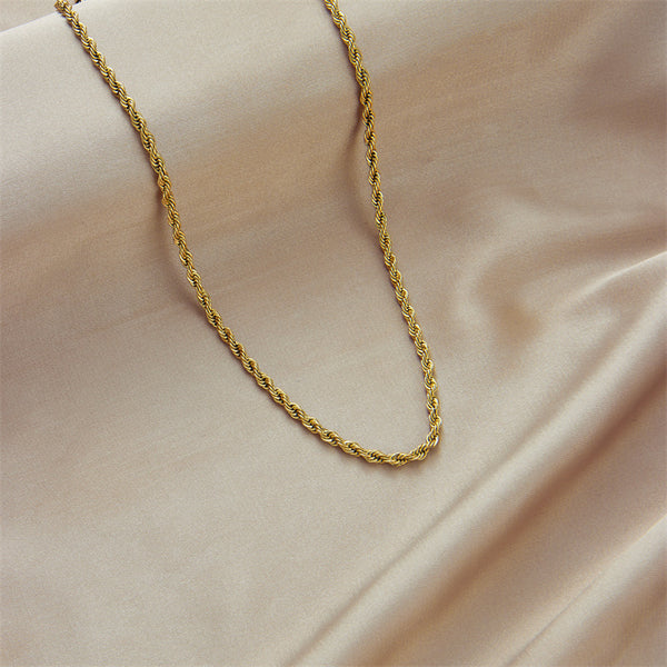 Chain Titanium Steel Electroplating Necklaces