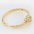 Moderate Luxury Unisex Diamond Metal Animal Chinese Zodiac Animal Zircon Bangles