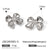 IG Style Bowknot Bowknot Stainless Steel Electroplating Stud Earrings