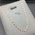 Korean Letter Titanium Steel Chain Necklaces