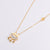 Natural Women Metal Crown Stainless Steel Gold Plating Pendants