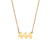 Fashion Number Geometric Stainless Steel 18K Gold Plated Necklaces