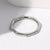 Minimalist Tree Stainless Steel Electroplating Rings