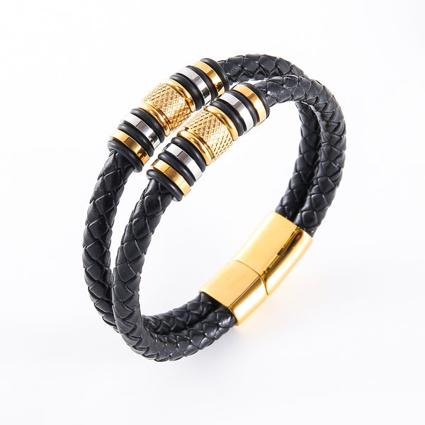 Minimalist Chain Stainless Steel Electroplating Bangles