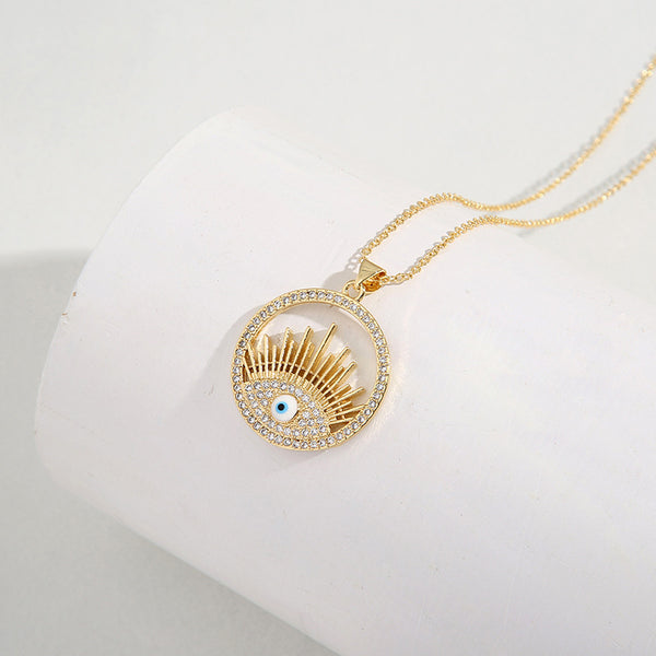 IG Style Women Eye Eye Copper Electroplating Necklaces