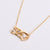 Natural Women Cross Star Metal Shell Cattle Geometric Macaron Eye Chain Doll Stainless Steel Electroplating Pendants