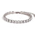 Women Fashion Quadrilateral Circle Geometric Stainless Steel 18K Gold Plated Bracelets