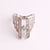 Expressive Women Geometric Copper Electroplating Rings