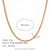 Minimalist Stripe Geometric Stainless Steel 18K Gold Plated Necklaces