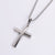 Expressive Cross Stainless Steel Electroplating Pendants