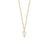 Fashion Stripe Geometric Stainless Steel 18K Gold Plated Necklaces