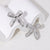 Minimalist Bowknot Bowknot Stainless Steel Electroplating Stud Earrings