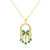 Wing Tassel Cross Droplet Zircon Diamond Inlay Necklaces