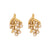 Fashion Stainless Steel Electroplating Stud Earrings