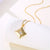 Women Minimalist Geometric Metal Stainless Steel Electroplating Necklaces