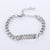 Casual Women Chain Geometric Stainless Steel Electroplating Bracelets