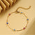 Women Minimalist Eye Cartoon Copper Handmade Bracelets